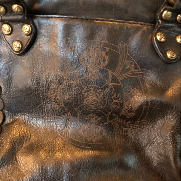 Kate Landry Etched Leather shoulder bag - Picture 9 of 14